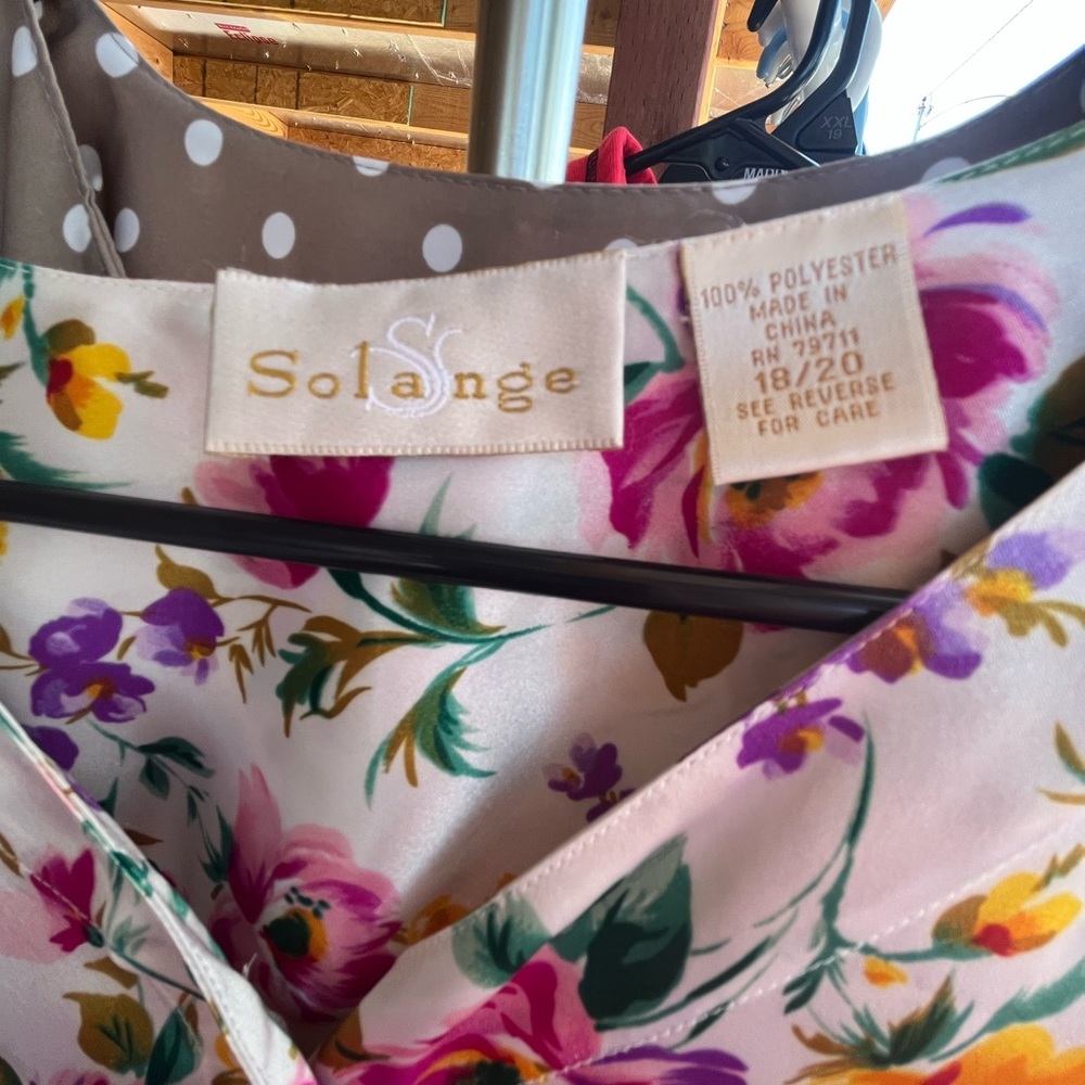 Solange button down dress